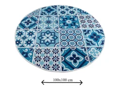 Outlet Alfombra de baño Ceramic DJT Multicolor