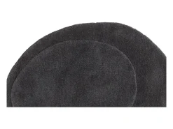ebuy24 Alfombra De Baño|Ropa De Cama^Alfombra de baño de piedra 75x50cm oscuro. Gris