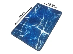 Alfombra de baño Denim DJT multicolor