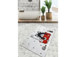 Discount Alfombra de baño Dogs Shower Djt (80 x 100) Multicolor