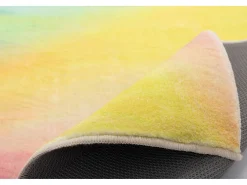 Discount Alfombra de baño estampada con pelo suave 60x100 cm Colorido Ariella Multicolor