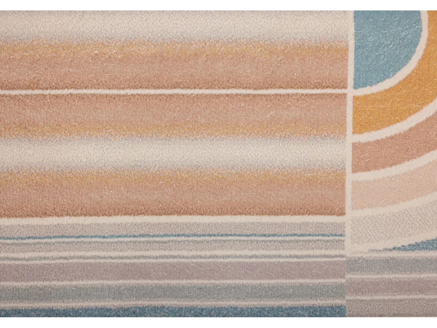 Sale Alfombra de baño estampada con pelo suave 50x60 cm Colores pastel Ariella Multicolor