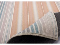 Sale Alfombra de baño estampada con pelo suave 50x60 cm Colores pastel Ariella Multicolor