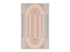 Sale Alfombra de baño estampada con pelo suave 50x60 cm Colores pastel Ariella Multicolor