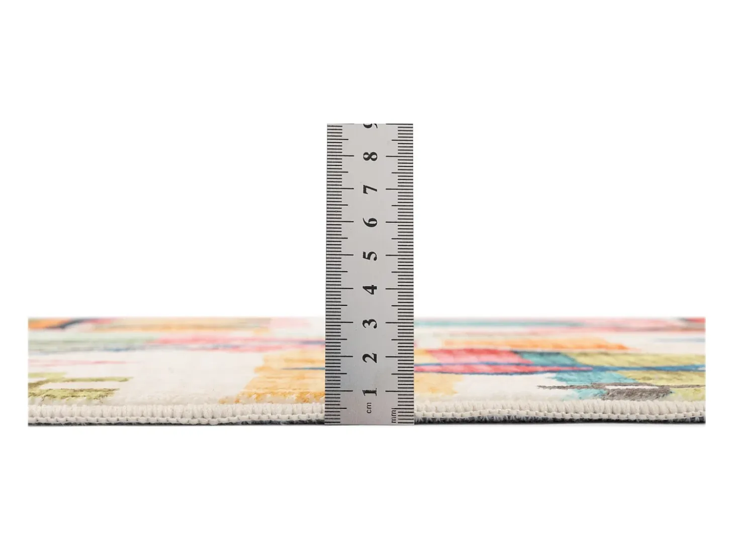 Alfombra de baño estampada con pelo suave 60x100 cm Colorido Ariella