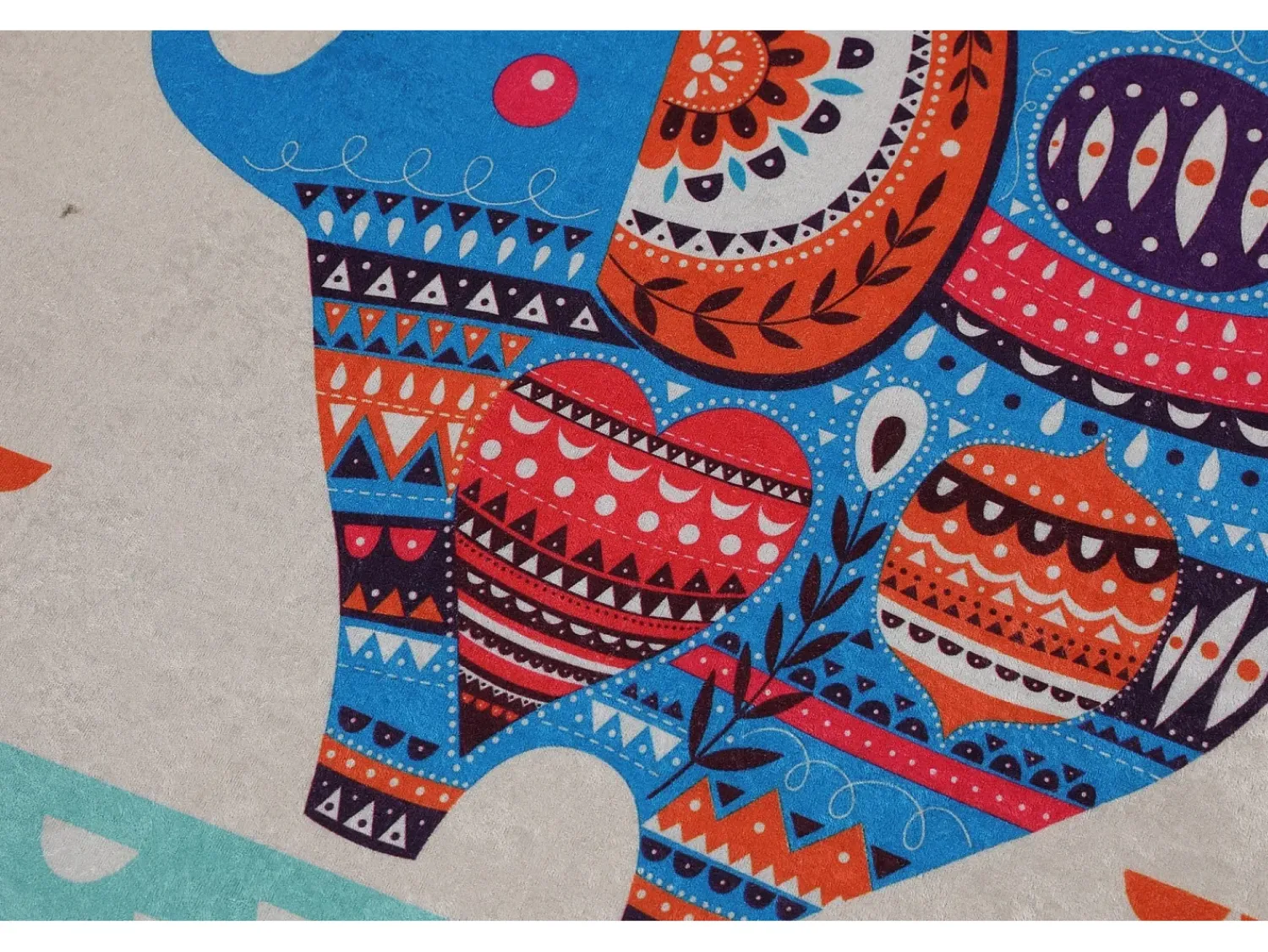 Online Alfombra de baño Etnik Fil Kare DJT Multicolor