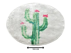 Alfombra de baño Fiore DJT Çap multicolor