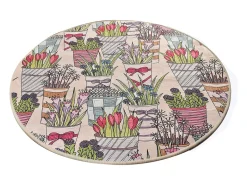 Alfombra De Baño|Ropa De Cama^Alfombra de baño Flowepot (140) Multicolor