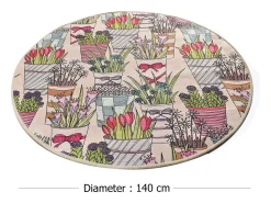 Alfombra De Baño|Ropa De Cama^Alfombra de baño Flowepot (140) Multicolor