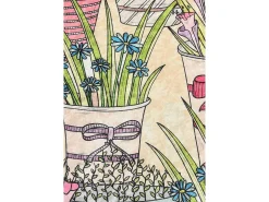 Alfombra De Baño|Ropa De Cama^Alfombra de baño Flowepot (140) Multicolor