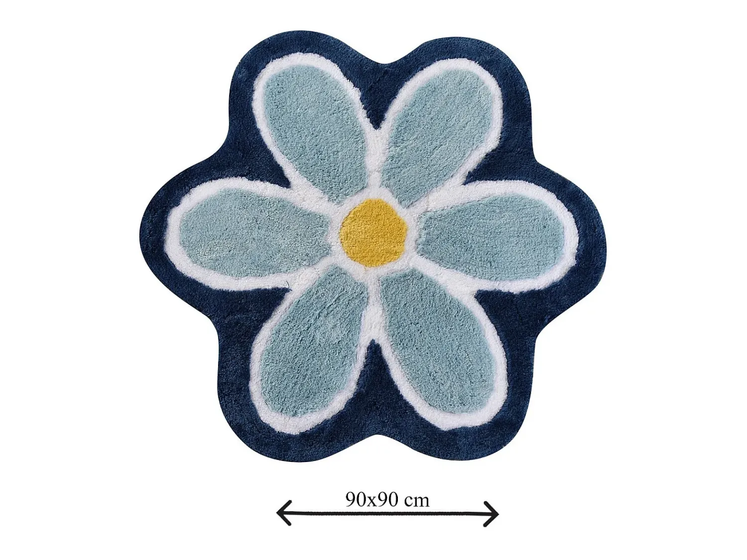Alfombra De Baño|Ropa De Cama^Alfombra de baño Flower Multicolor