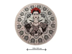 Alfombra De Baño|Ropa De Cama^Alfombra de baño Frida Round (100) Multicolor