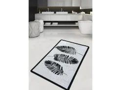 New Alfombra de baño Hoja Djt (70 x 120) Multicolor