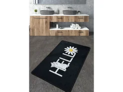Alfombra de baño Hola Gato Djt (80 x 100) multicolor