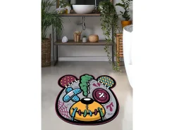 Alfombra de baño Injured Panda 160 multicolor