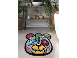 Clearance Alfombra de baño Injured Panda 140 Multicolor
