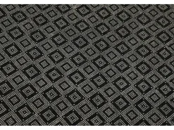 Hot Alfombra de baño Lace DJT gris blanco negro Multicolor