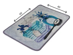 Best Alfombra de baño Lavanta DJT (40 x 60) Multicolor