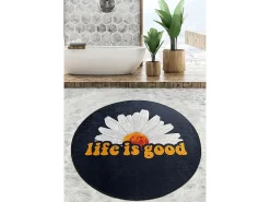 Best Alfombra de baño Life Is Good Djt (200 cm) Multicolor