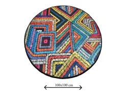 Hot Alfombra de baño Maglie DJT (100 cm) Multicolor