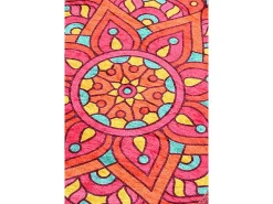 Clearance Alfombra de baño Mandal Multicolor