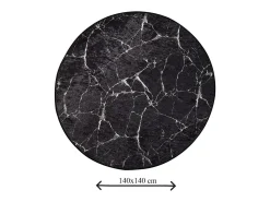 Alfombra de baño Marble (140) multicolor