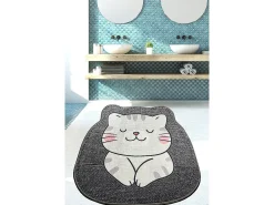 New Alfombra de baño Neko (160 cm) gris Multicolor
