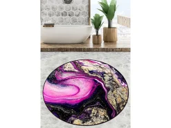 Alfombra de baño Pastry Djt (160 cm) multicolor