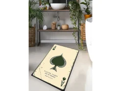 Alfombra de baño Playing Cards multicolor