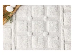 ebuy24 Alfombra De Baño|Ropa De Cama^Alfombra de baño Putte 90x60cm color . Blanco