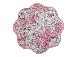 Alfombra de baño Rosa Shape (100 cm) multicolor