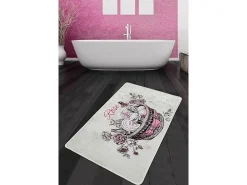 Alfombra de baño Rose Basket Djt (70 x 120) multicolor