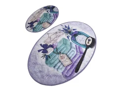 Alfombra de baño Set (2 piezas) Lavanta DJT multicolor