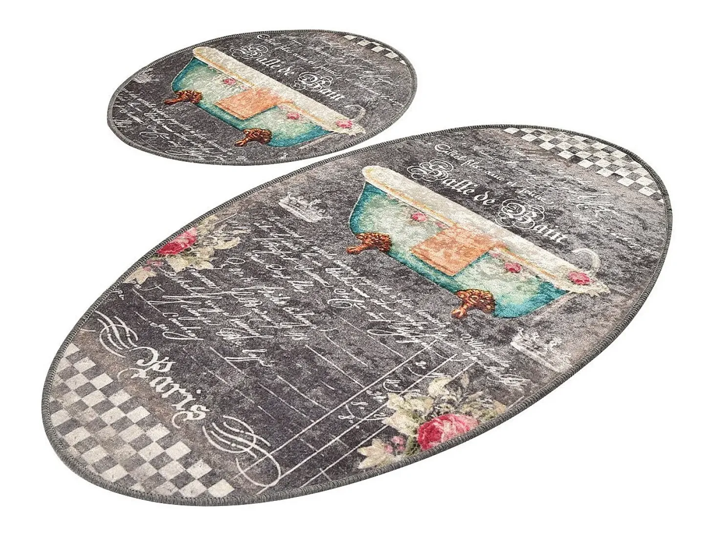 Alfombra de baño Set (2 piezas) Bain multicolor