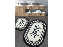 Alfombra de baño Set (2 piezas) Vita multicolor