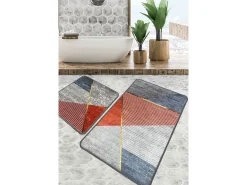 Discount Alfombra de baño Set (2 piezas) Sante Multicolor