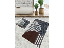 Alfombra de baño Set (2 piezas) Morillo multicolor