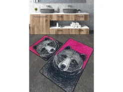 Best Alfombra de baño Set (2 piezas) Rincha Multicolor