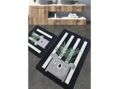 Alfombra De Baño|Ropa De Cama^Alfombra de baño Set (2 piezas) Rovio Multicolor