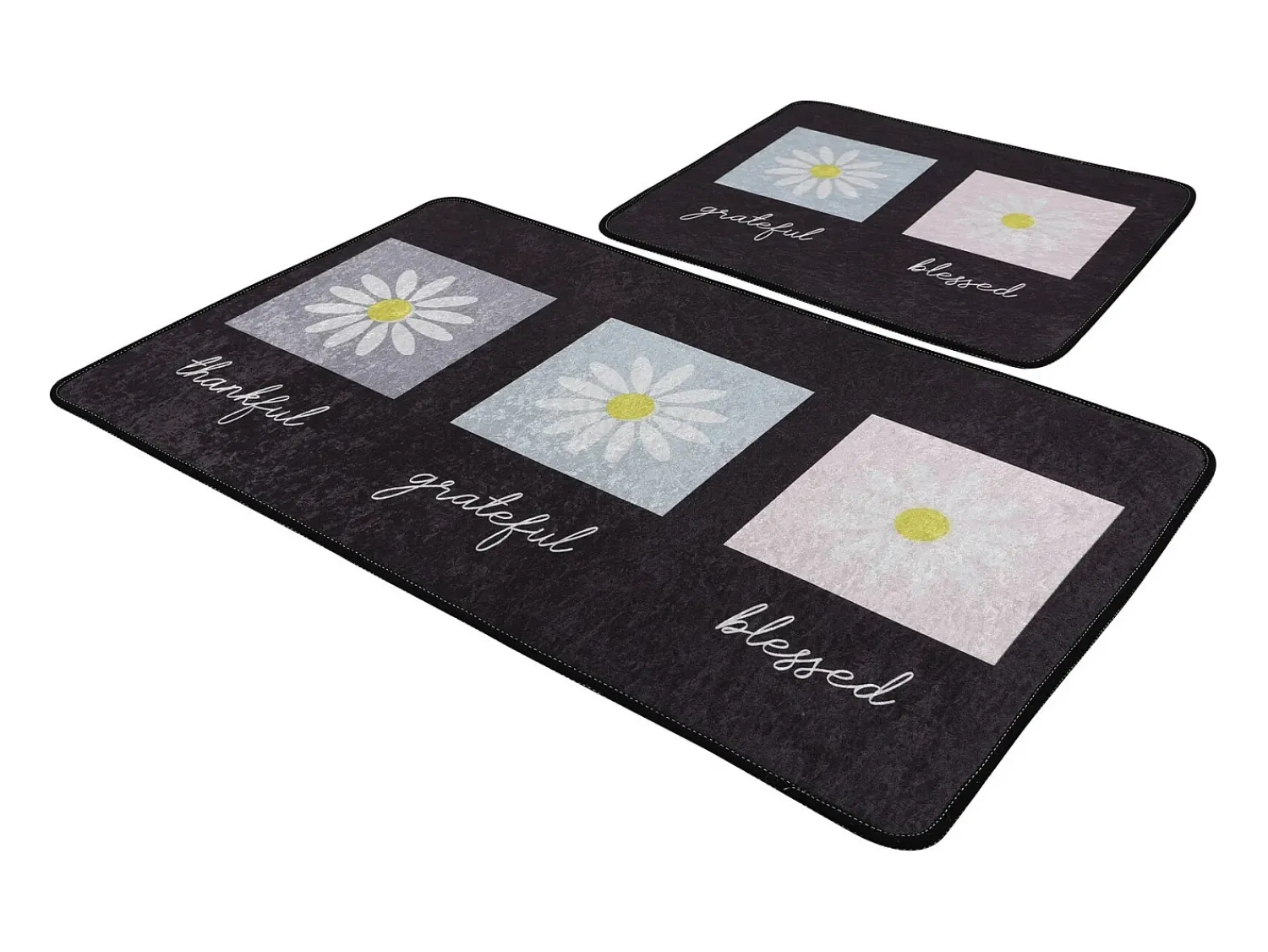 New Alfombra de baño Set (2 piezas) Blessed Djt Multicolor