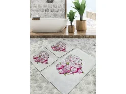 Alfombra De Baño|Ropa De Cama^Alfombra de baño Set (3 piezas) Peonia Djt Multicolor