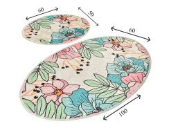 Alfombra De Baño|Ropa De Cama^Alfombra de baño Set (2 piezas) Spring Multicolor