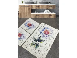 Hot Alfombra de baño Set (3 piezas) Jade Multicolor