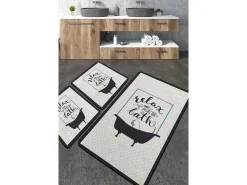 Alfombra de baño Set (3 piezas) Take A Bath multicolor