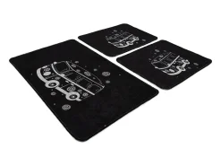 Clearance Alfombra de baño Set (3 piezas) Bus Multicolor