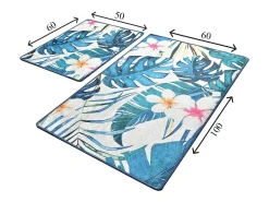 Alfombra de baño Set (2 piezas) Exotic multicolor