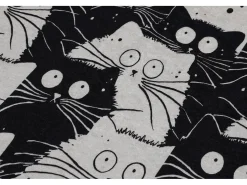 Online Alfombra de baño Set (2 piezas) White Cats Multicolor