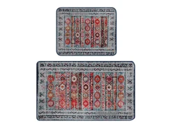 Alfombra de baño Set (2 piezas) Weref multicolor