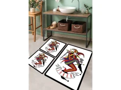 Alfombra De Baño|Ropa De Cama^Alfombra de baño Set (3 piezas) Joker Multicolor