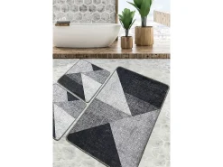 Best Alfombra de baño Set (3 piezas) Phell v2 gris Multicolor